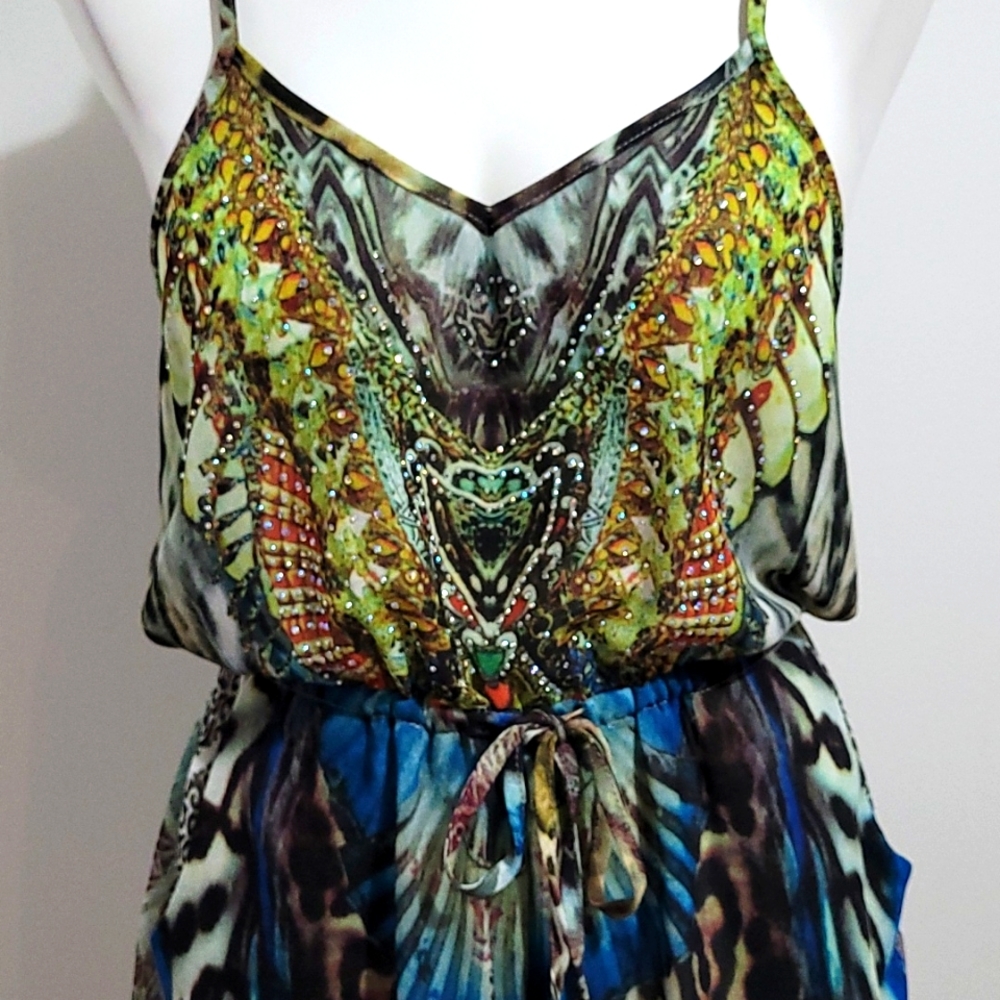 Grace & Co size 8 romper - Picture 2 of 7